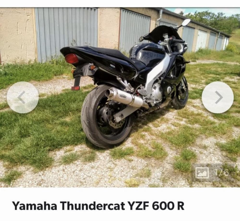 Motorrad verkaufen Yamaha Thundercat YZF 600 R Ankauf